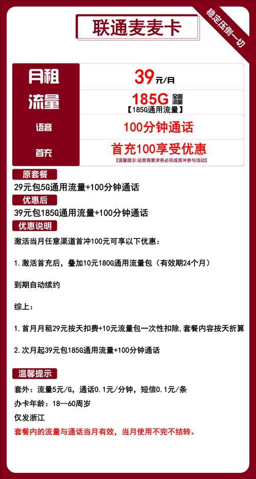 联通卡哪个套餐比较划算?