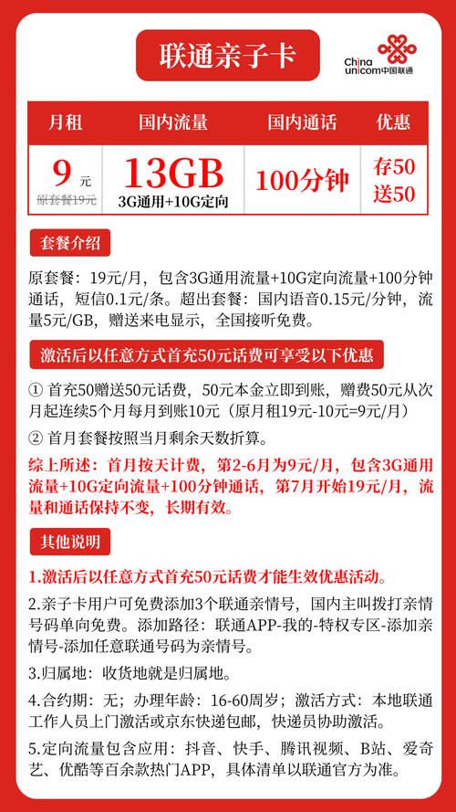 佛山联通卡选哪个套餐?