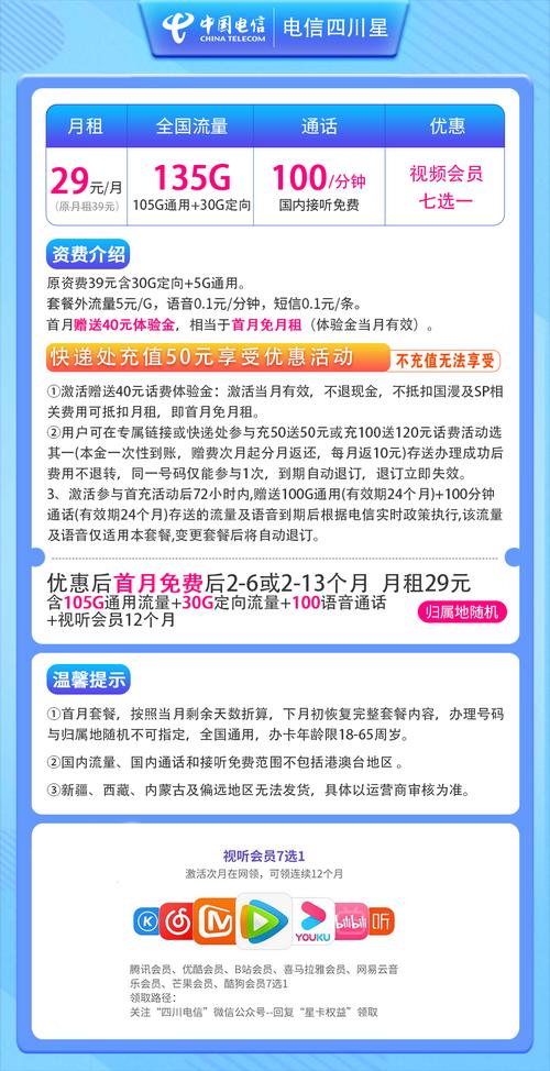如何查询电信星卡套餐详情？