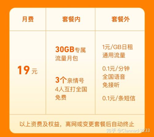 移动卡宝藏套餐怎么样？