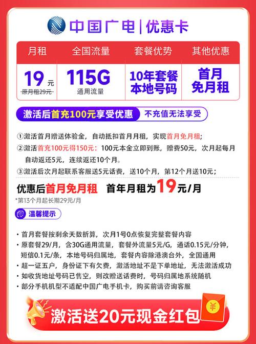 广电卡的副卡优惠多久?
