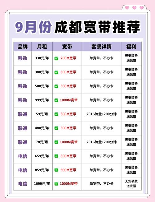 成都哪个卡套餐最低的?