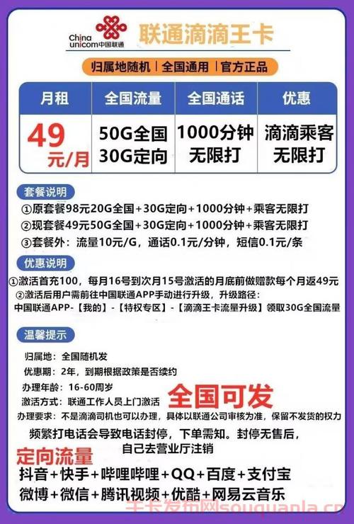 王卡用哪个套餐好用?