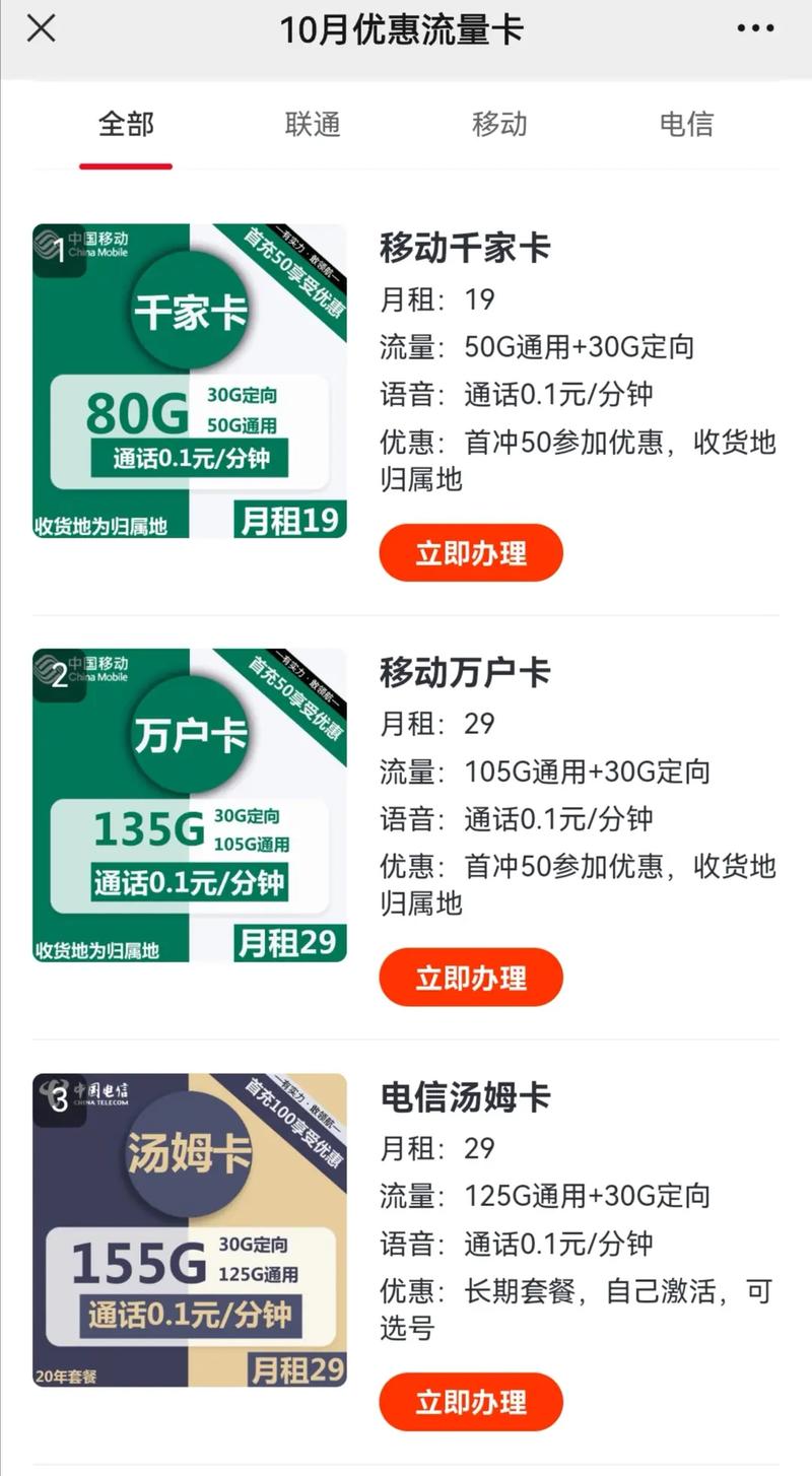 电信卡的流量套餐怎么样?