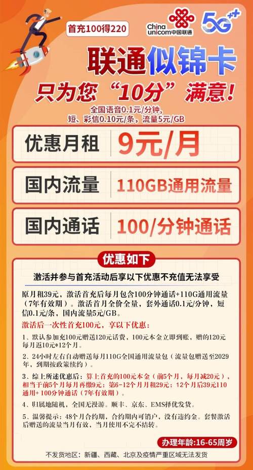 江门联通卡换套餐多少钱?