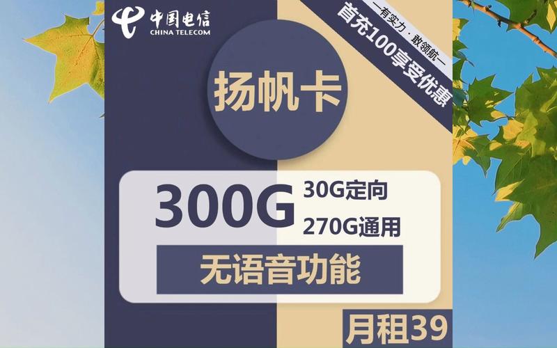 电信扬帆卡套餐怎么样的?