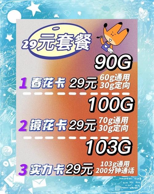 29元套餐卡哪个好?