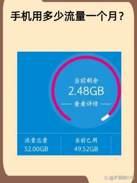 正常手机一月用多少流量?