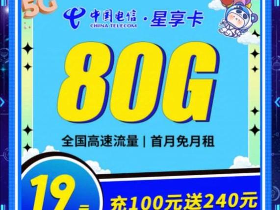 电信80g套餐卡怎么样?