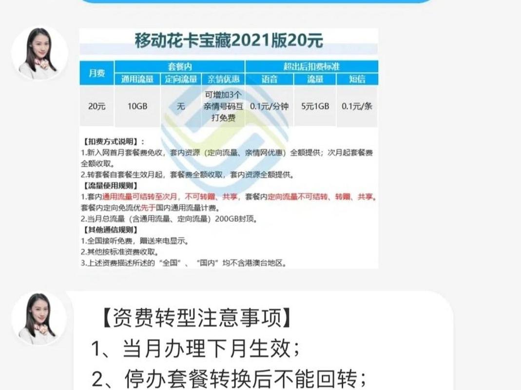 移动花卡的套餐怎么样啊?