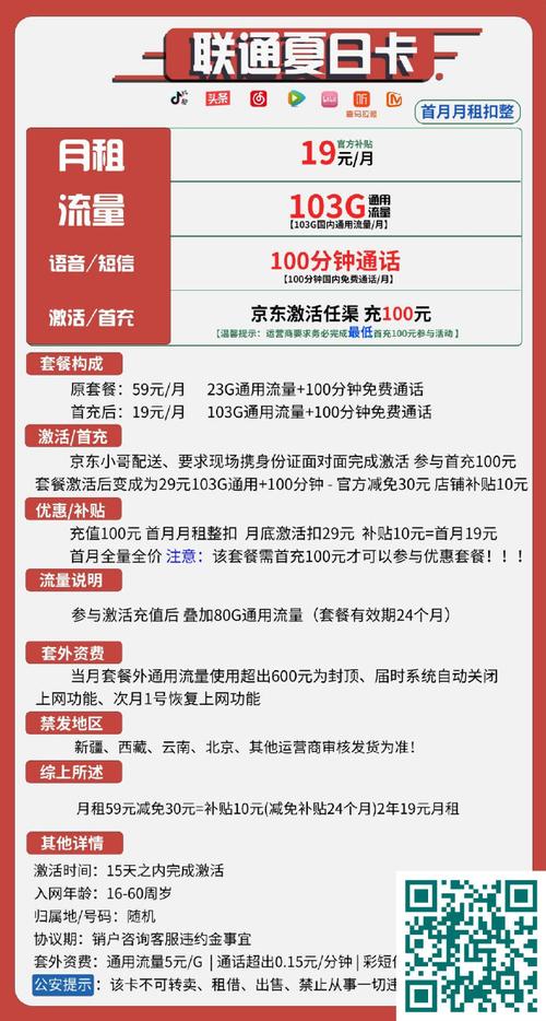 移动沐虹卡套餐怎么样啊?