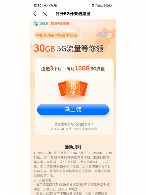 手机流量多少钱30g?