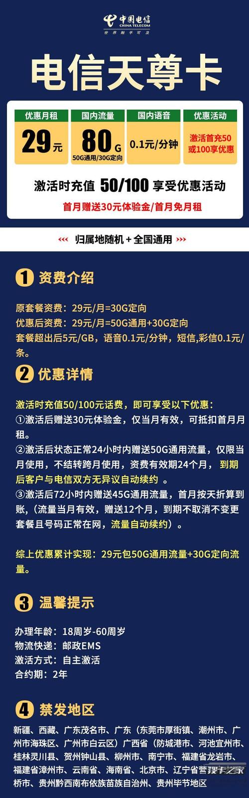 电信云明卡怎么样取消套餐?