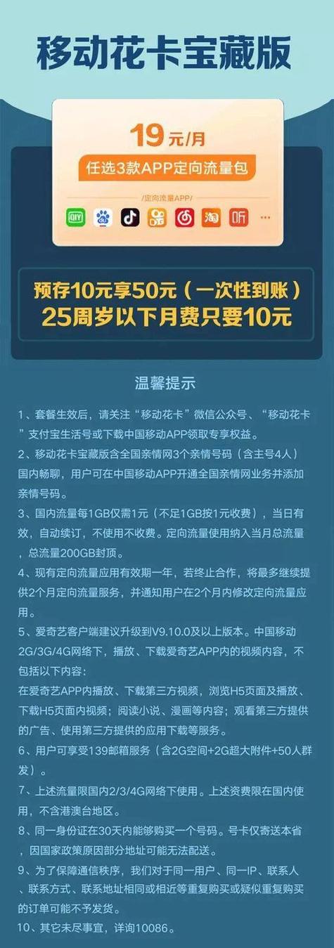 移动花卡79元套餐怎么样?