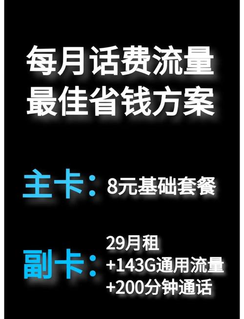 省钱月卡哪个套餐划算?