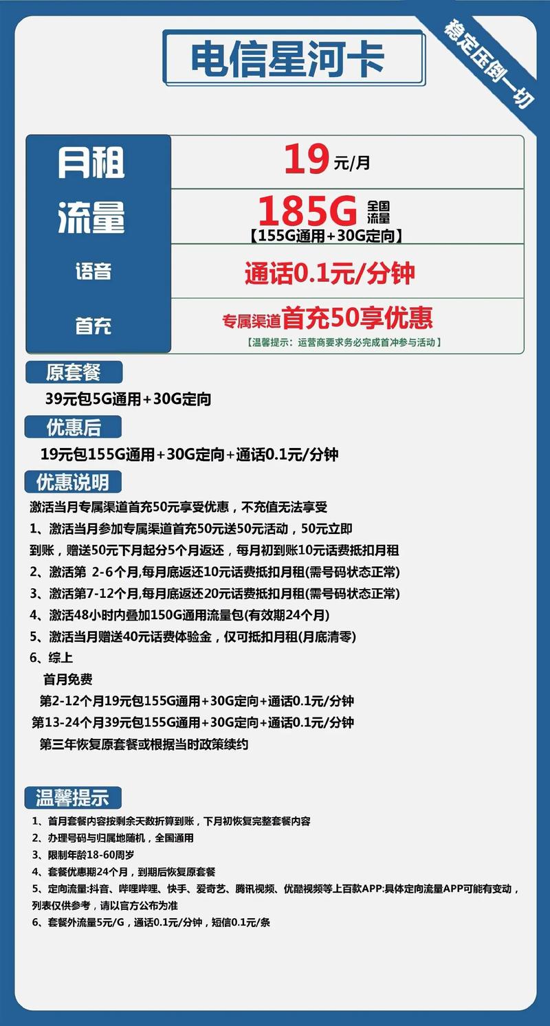 苏州电信星卡套餐怎么样？