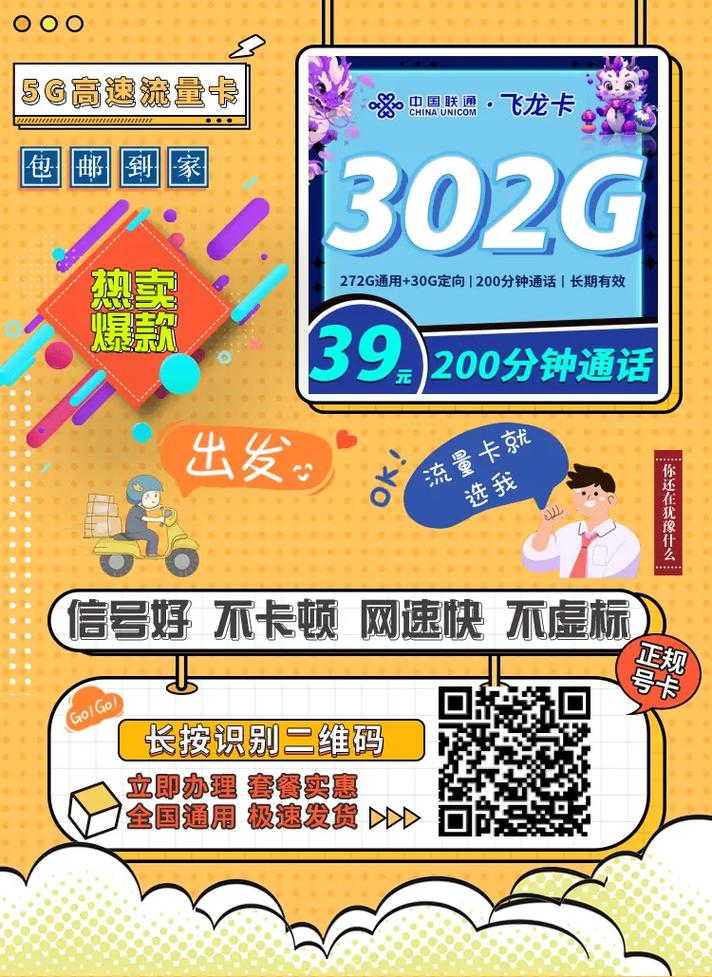 中国联通卡套餐有哪些?