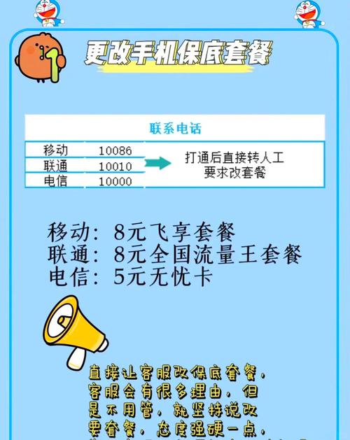 移动电话卡套餐如何更改？