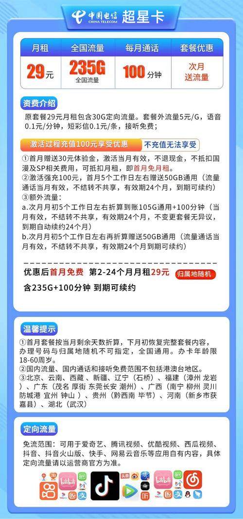 苏州电信星卡套餐怎么样?