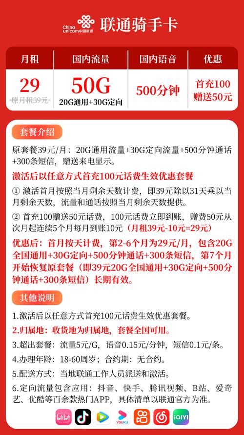 哪些联通卡套餐更划算？