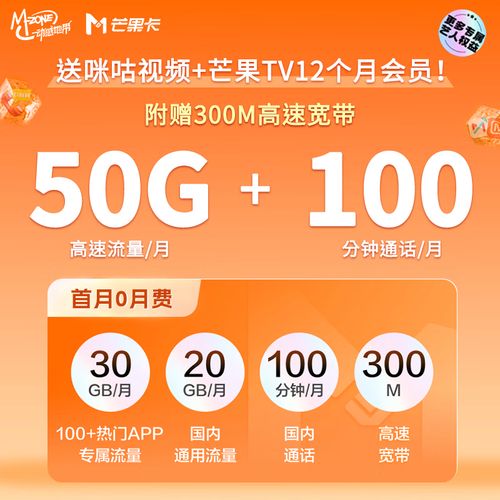 移动芒果卡39套餐怎么样?