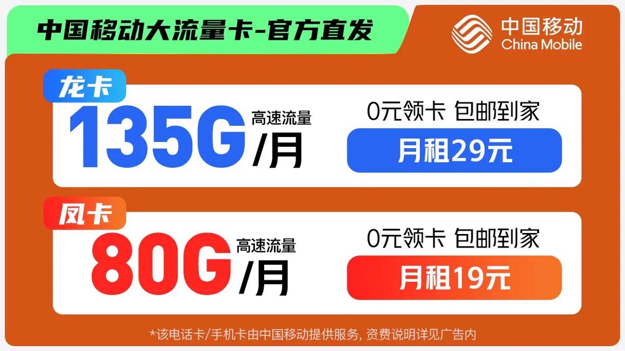 移动的5g卡套餐怎么样?