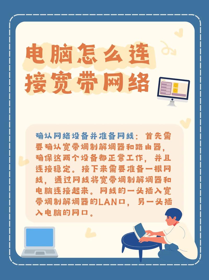 宽带终端如何登录电脑？