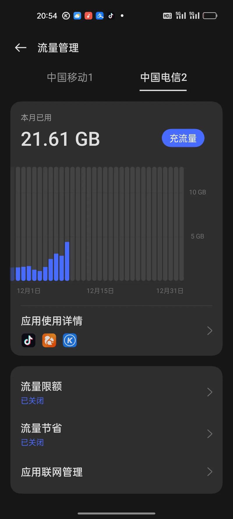 5g手机每秒钟多少流量？
