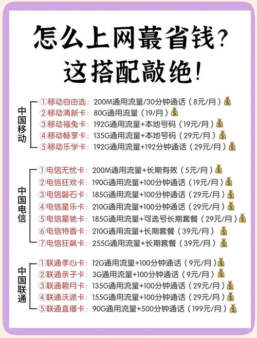 双卡移动套餐哪个划算?