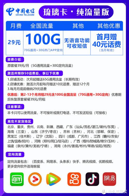 电信哪个套餐卡好?