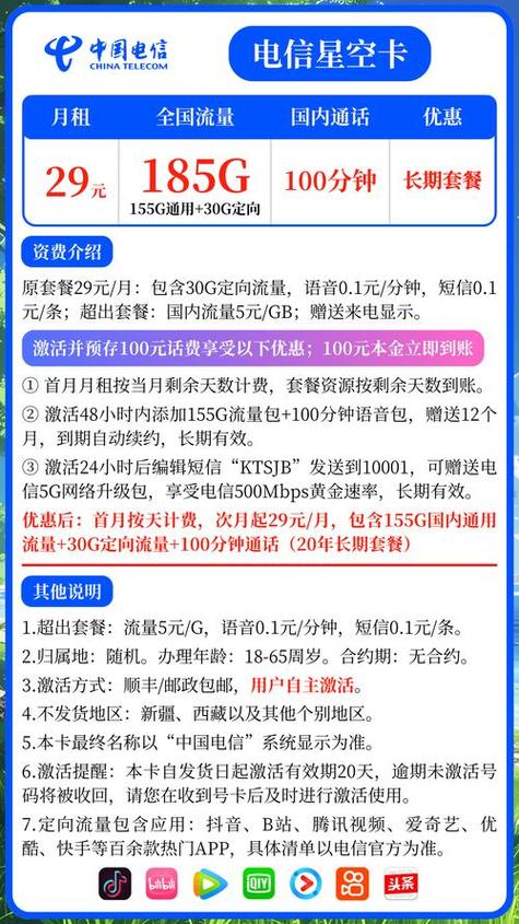 电信卡套餐哪个划算?