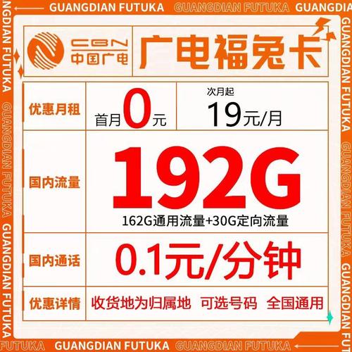 广电组合套餐有哪些卡?
