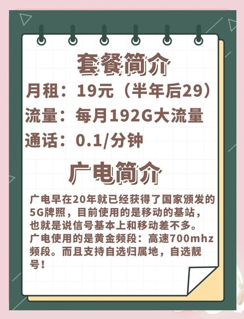 广电卡话费套餐有哪些?