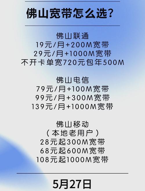 佛山电信卡套餐哪个好?