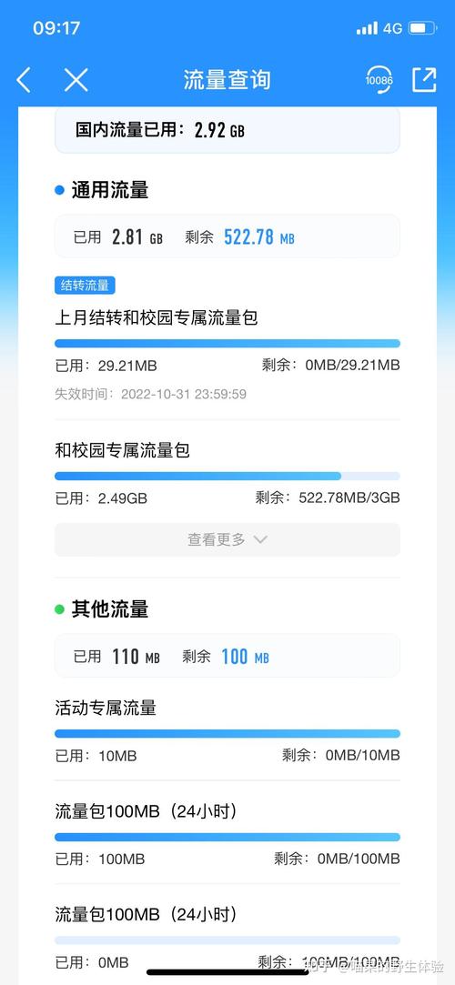 手机流量还剩余多少流量?