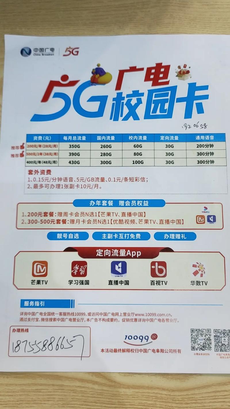 广电卡流量套餐有哪些?