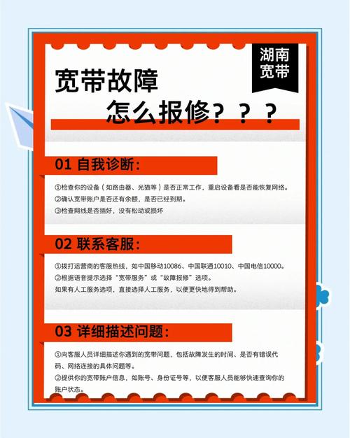宽带维修后如何恢复?