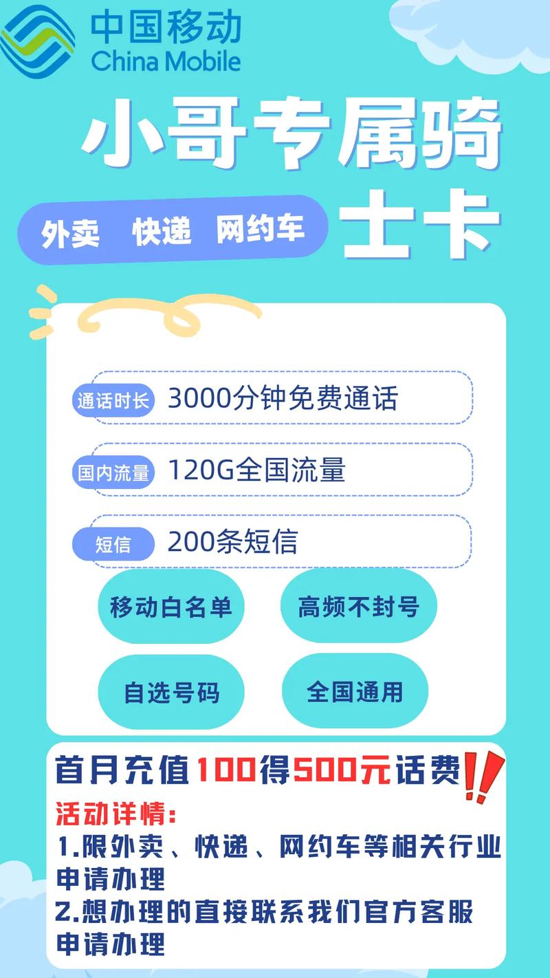 移动骑士卡推荐哪个套餐?