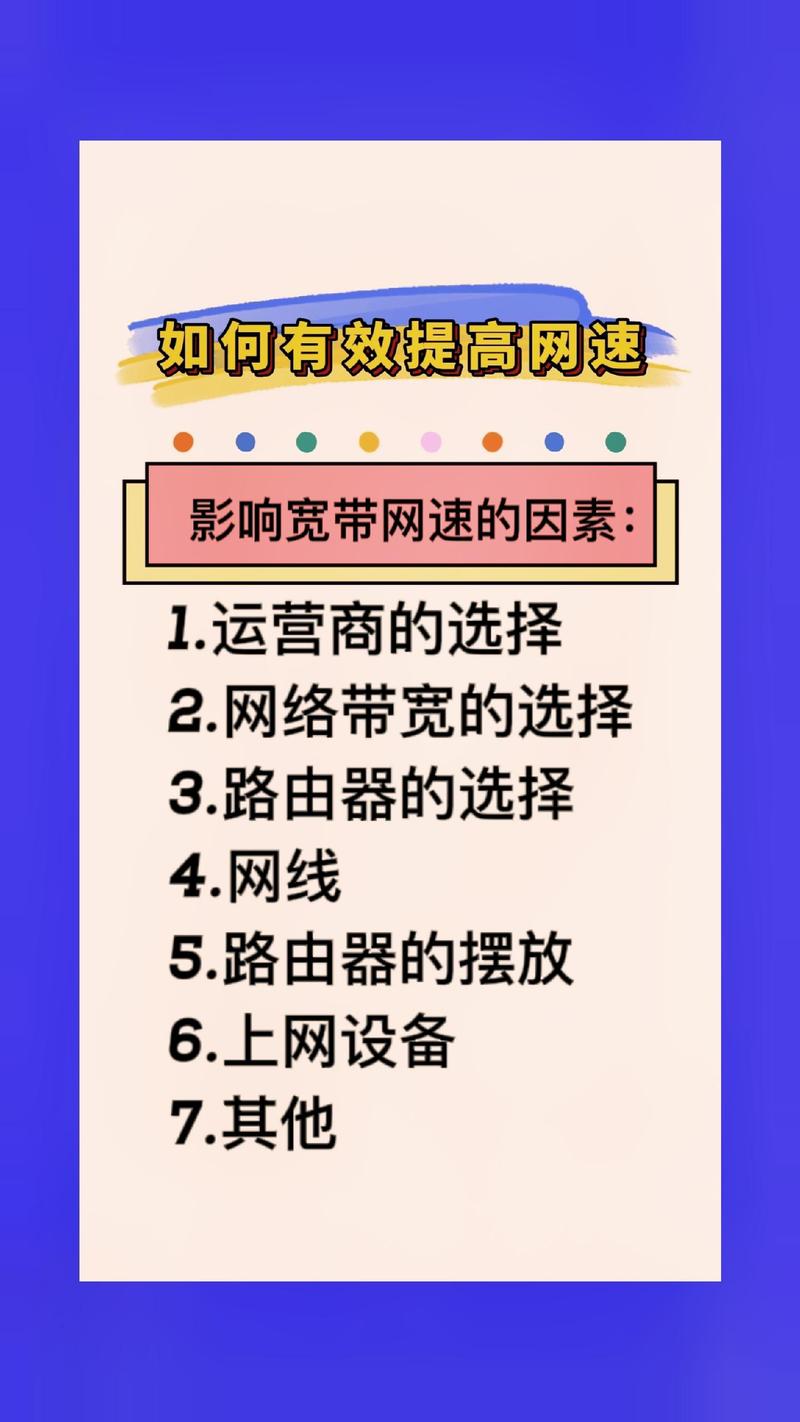 如何有效提升家庭宽带网速？