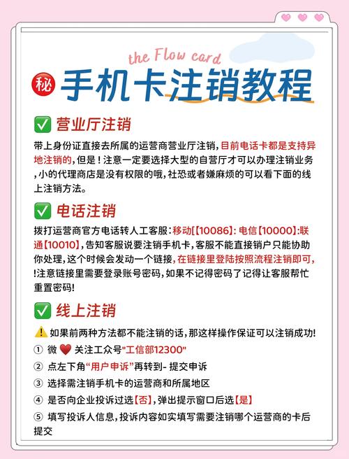如何注销流量套餐联通卡?
