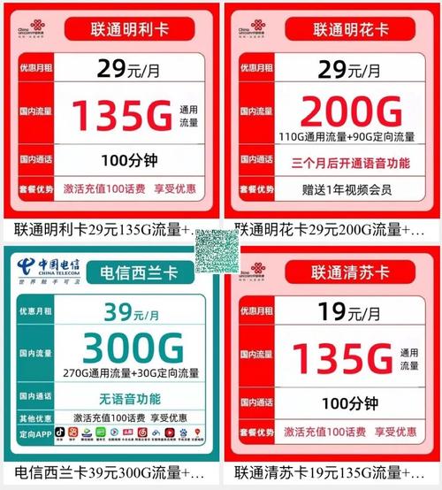 移动联通哪个卡套餐好用?