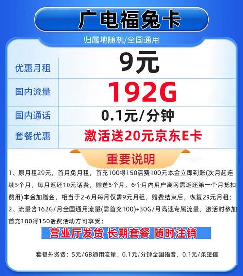福兔卡广电套餐好不好用？多少钱？
