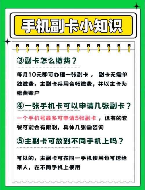 移动5g家庭融合套餐副卡怎么办？