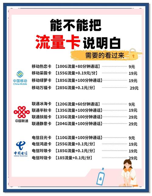 买手机要哪些流量卡好呢？