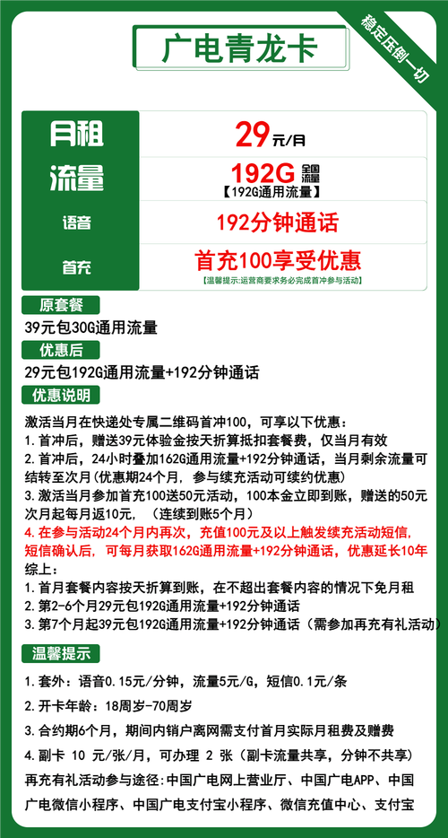 广电卡29元套餐怎么样？如何退订？