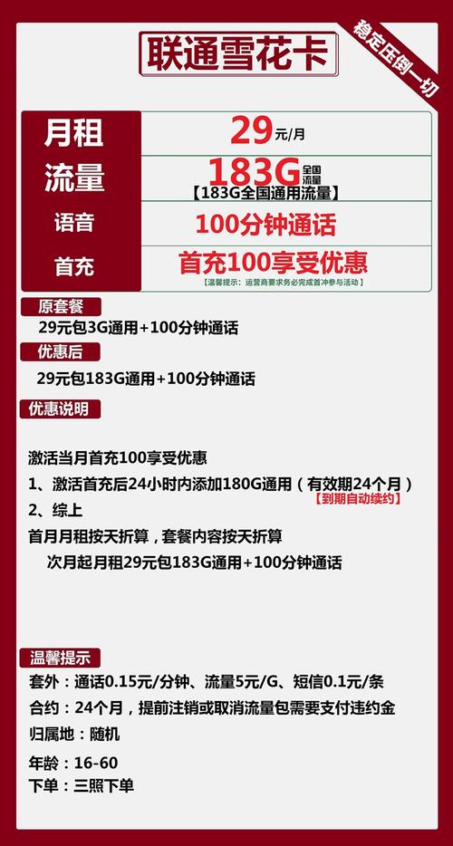 联通卡怎么办套餐流量多又便宜？