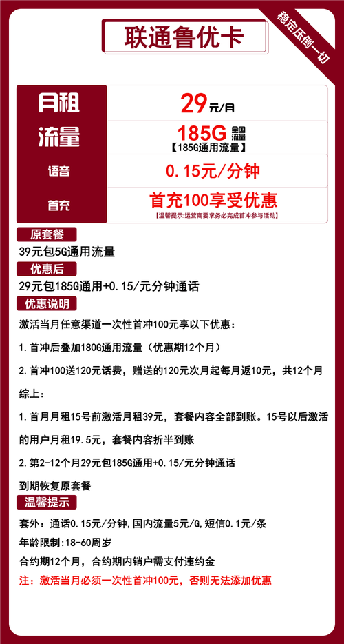 联通卡怎么办套餐流量多又便宜？