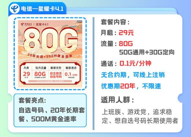 郑州5g无限纯流量卡有哪些套餐?