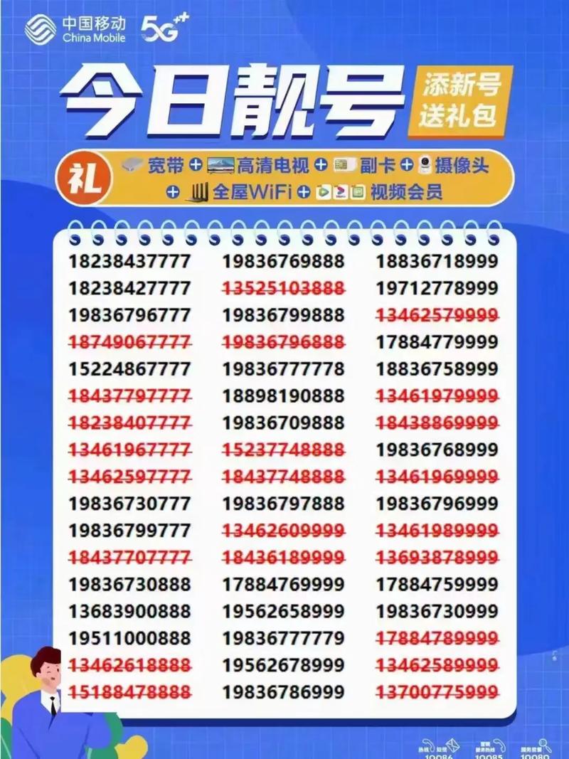 高流量手机靓号套餐有哪些？资费如何？