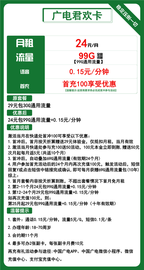广电手机卡的套餐怎么查？